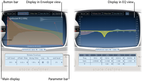 Figure. Envelope and EQ views.