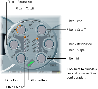 Figure. Filter parameters.