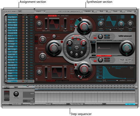 Figure. Ultrabeat window.
