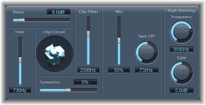 Figure. Clip Distortion window.