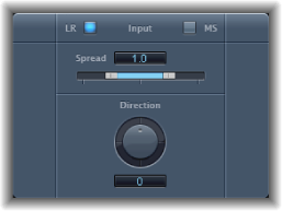 Figure. Direction Mixer window.