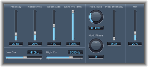 Figure. SilverVerb window.