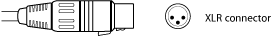 Figure. Illustration of XLR connector.
