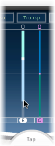 Figure. Tap display, showing stereo edit.
