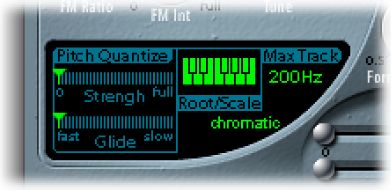 Figure. Tracking Oscillator Pitch parameters.