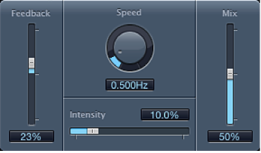 Figure. Flanger effect window.