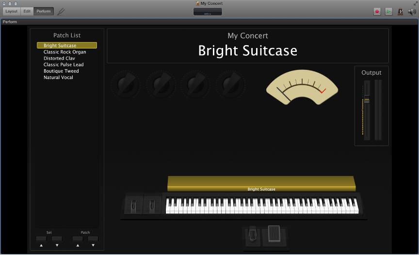 Figure. Perform in Window.