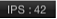 Figure. Frame rate indicator in the Status Bar.
