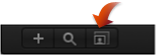 Figure. Icon Scale button in the File Browser.