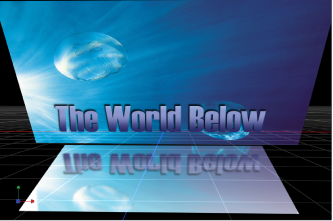 Figure. Canvas showing an object reflecting other objects.