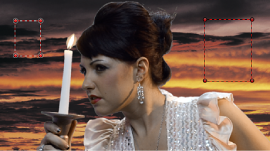 Figure. Dragging a second Sample Color box in the Canvas.