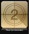 Figure. Final Cut Generator icon in the Project Browser.