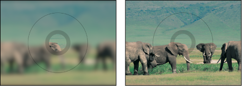 Figure. Results of the SLR effect as the slider is moved back and forth.