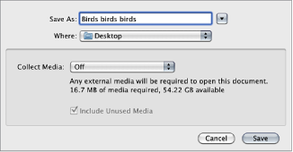 Figure. Save As dialog.