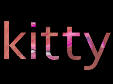 Figure. Canvas window showing text masking image.