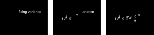 Figure. Canvas showing Sequence Text behavior with Fix setting set to Start Point.