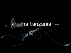 Figure. Canvas showing Sequence Text behavior onscreen controls for individual glyphs.