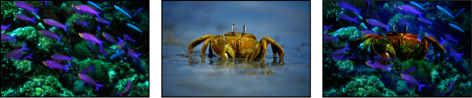 Practical example of Overlay blending