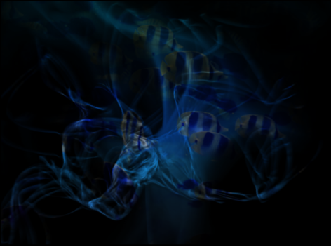 Canvas showing a group set to Pass Through blend mode