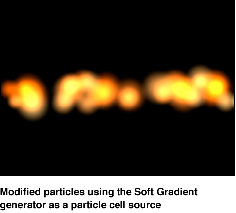 Canvas showing modifed particle system