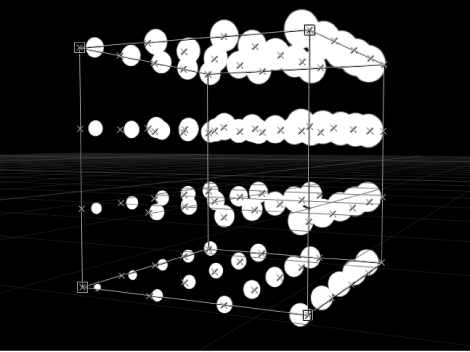 Canvas showing replicator with Origin set to Back Upper Right