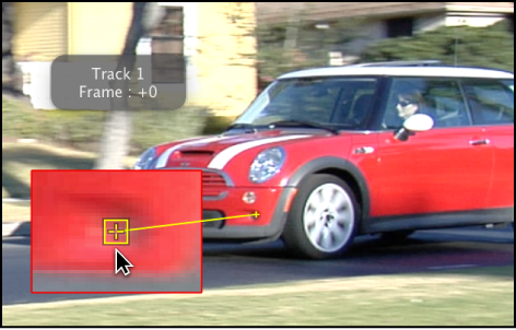 Canvas showing magnified inset view of Look Ahead frame