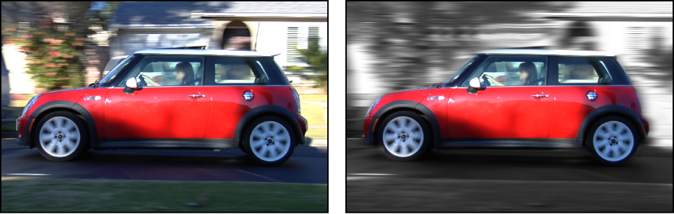 Canvas showing a tracked mask