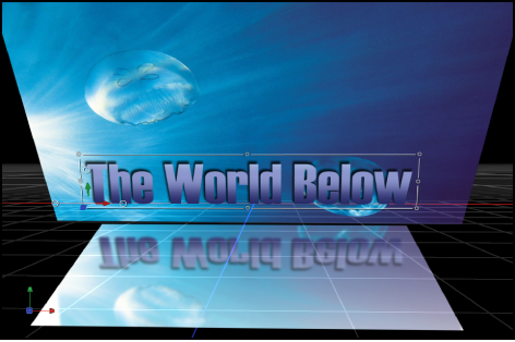 Canvas showing reflections turned on