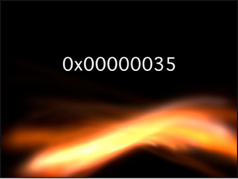 Canvas showing Numbers generator with Format set to Hexidecimal