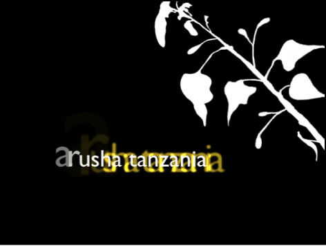 Canvas showing Sequence Text behavior with glow settings scaled and offset