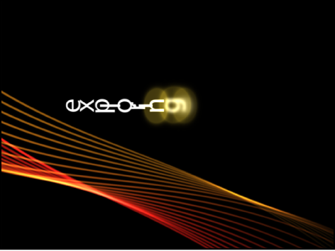 Canvas showing text remaining at 90 degrees throughout the animation