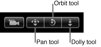 Canvas showing 3D View tools