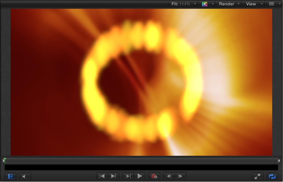 Layers list and Canvas showing unrasterized particle group