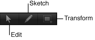 Keyframe editing tools in Keyframe Editor