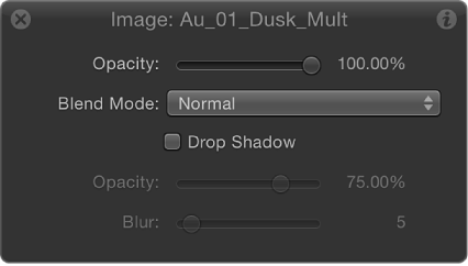 Heads-up display (HUD) showing common controls