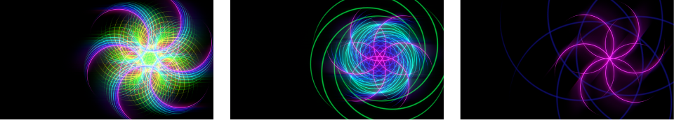 Canvas showing animated replicator