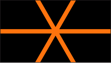 Radial Bars generator with Convergence set to Classic