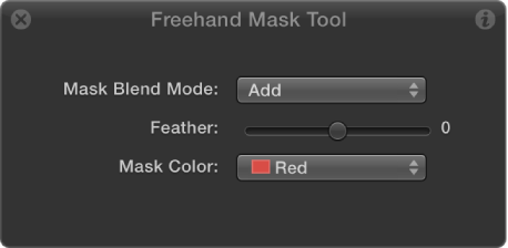 Freehand Mask Tool HUD