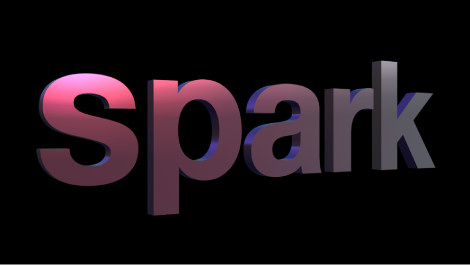 Rotated 3D text in Canvas with custom metal gradient