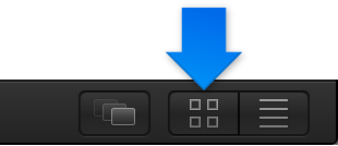 Icon View button in the File Browser