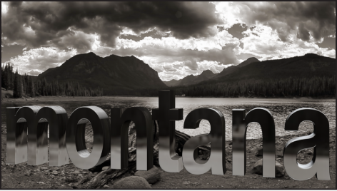 3D text in canvas after custom image is applied