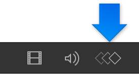 Show/Hide Keyframe Editor button in the timing toolbar