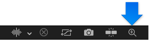 Auto-Scale Vertically button in the Keyframe Editor