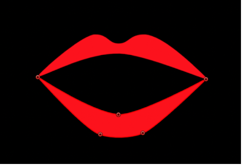 Canvas showing shape animated into new position