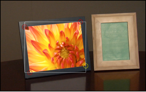 Canvas showing all four trackers adjusted