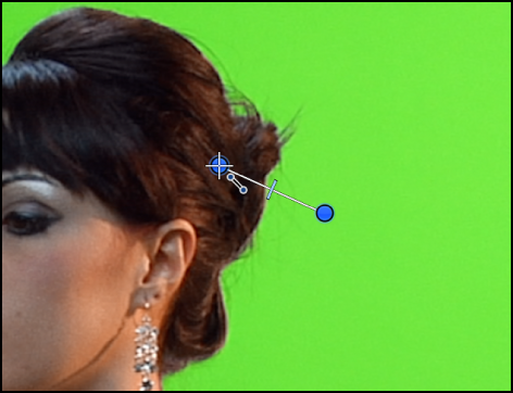 Dragging an Edges control in the canvas