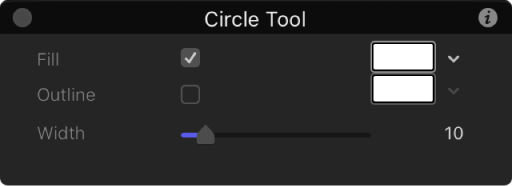 Circle Tool HUD