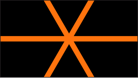 Radial Bars generator with Convergence set to Classic