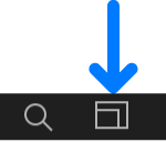 Scale button in the Media list