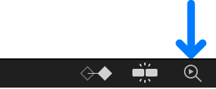 Zoom Time View button in the Timeline